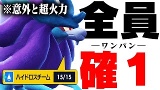 【爽快火力】晴れ×ウネルミナモ専用技ぶっぱ……マジ強ｴｯﾂ！！！【ポケモンSV】