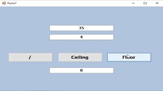 Ceiling and floor in VB.net