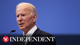 Biden says Nato 'will respond in kind' if Putin uses chemical weapons in Ukraine