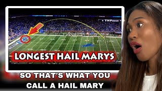 Greatest Hail Marys in Football History | Reaction