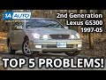 Top 5 Problems Lexus GS300 Sedan 2nd Gen 1997-05