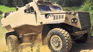 매복지뢰에도 끄떡없는 영국 육군의 방호 장갑차량 Foxhound 4X4 MRAP Vehicle