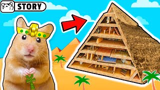 Hamsters in the Pyramid Maze with Traps and Treasures 🔥 Homura Ham