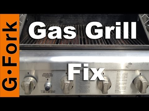 Why is my grill not getting gas?