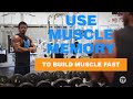 How to build muscle fast using Muscle Memory