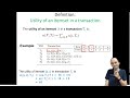 the efim algorithm for high utility itemset mining with code data