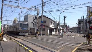 静岡鉄道1000形　音羽町駅付近にて