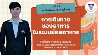 ผลลัพธ์การจัดการเรียนรู้ เรื่อง การเดินทางของอาหารในระบบย่อยอาหาร - ครูยศกร โนนสินชัย