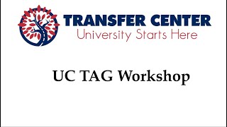 TAG Workshop F22