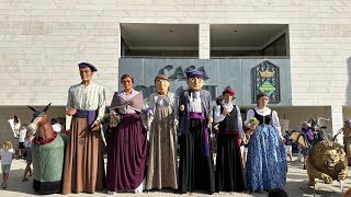 Cercavila d’anada a Ofici del Seguici Popular dels Pallaresos (Festa Major de Sant Salvador 2023)