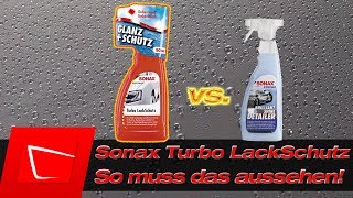 Sonax Turbo Lackschutz vs. Sonax Brilliant Shine Detailer - Lack effektiv und günstig versiegeln