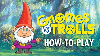 How-To-Play GNOMES vs TROLLS™ Three Corner Card Game