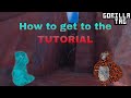 How to get to TUTORIAL in Gorilla Tag