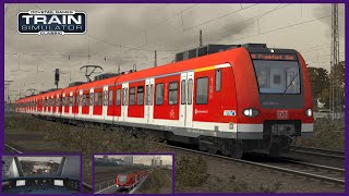 S-Bahn Rhein-Main cab ride w/ the DB BR423 (S6 ~ Groß-Karben to Frankfurt Süd) ~ Train Simulator