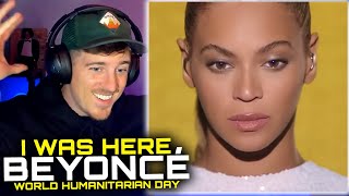 Reacting to Beyoncé - I Was Here (United Nations World Humanitarian Day Performance)