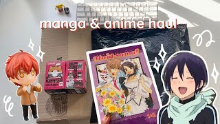 manga \u0026 anime haul 📦 mdzs, tgcf, noragami, nendoroids + more // november collective haul 📚