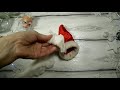 diy santa claus based on a plastic bottle