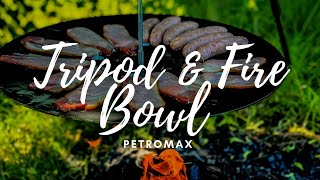 Petromax Tripod & Hanging Fire Bowl Explained Hunter Gatherer Cooking HGC
