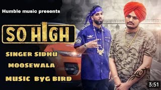 So high slowed and reverb | so high | sidhu moosewala #sohigh