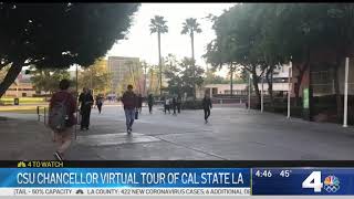 CSU Chancellor Virtual Tour of Cal State LA