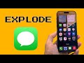 How To Send Message With Explode Effect on iPhone