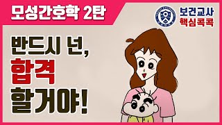 보건교사 | 모성간호학 2탄 | 핵심콕콕 #7 | 연대출신 현직교사가 알려주는 임용고시 합격방법 | 공부잘하는법