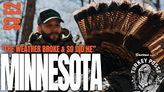 Chasing Turkeys in Minnesota | Turkey Hunt with a Bitter-Cold Start - TURKEY POSSE '25