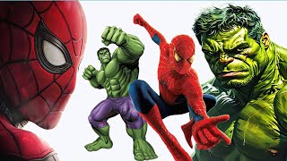 UNBOXING MERAKIT MAINAN MARVELS SPIDERMAN MARVELSLEGEND HULK ASSEMBLE TOYS SUPERHERO TOYS