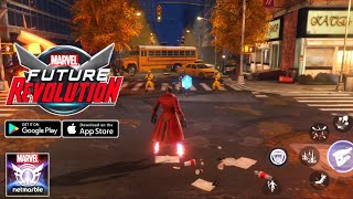 MARVEL Future Revolution Gameplay (OPEN WORLD MMORPG) Android/IOS