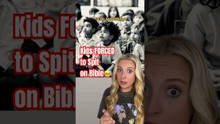 Soldiers FORCED Them to Spit on Bible😳🥺 #bible #blasphemy #bebold #Jesus #sadstory #shorts