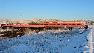 2022年01月６，７小湊鉄道雪景色