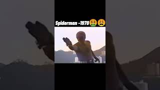2023 Spiderman vs 1978 Spiderman #shorts #spiderman #viral