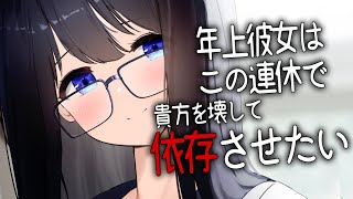 【男性向け/ヤンデレ】ヤンデレ年上彼女はこの連休で貴方を壊して依存させたい【シチュエーションボイス/ASMR】