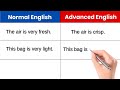 normal english vs advanced english upgrade your phrases for everyday conversations