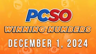 P172M Jackpot Ultra Lotto 6/58, 2D, 3D, and Superlotto 6/49 | December 1, 2024