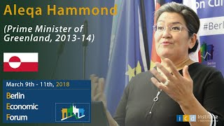 Aleqa Hammond (Prime Minister of Greenland, 2013-14)