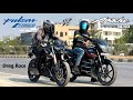 2024 Bajaj Pulsar N160 Vs TVS Apache RTR 160 2V | Drag Race