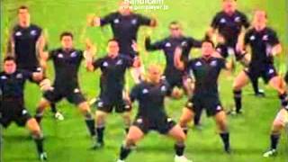 オールブラックス vs レッドドラゴンズ  一触即発ハカ[ Haka ]