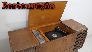 Restauração: Antiga Radiola Telefunken dos Anos 70