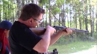 Karl with .308 + .3030 Winchester @ Florida public range