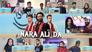 Nara Ali Da | Mix Reaction on Nara Ali Da | Nadeem Sarwar | Ali Shanawar | Indian Reaction Video