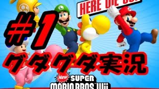 マリオ実況　フランとはくちゃんのグダグダ実況 part1 ＮＥＷスーパーマリオ ブラザーズ 実況プレイ