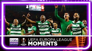 JUBILANT post-match scenes after Sporting beat Arsenal to advance | UEL 22/23 Moments