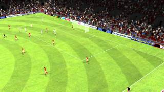 Football Manager 2011: R. Madrid 3 - 4 Man Utd - Match Highlights