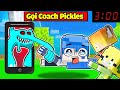 HUY NOOB GỌI COACH PICKLES VÀO 3 GIỜ SÁNG TRONG MINECRAFT*HUY NOOB 3 GIỜ SÁNG😱🐘