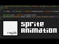Sprite Animation in raylib