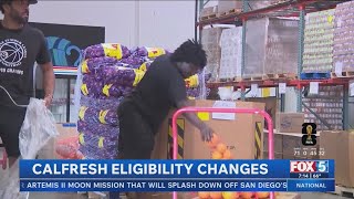 Thousands San Diego County residents impacted by CalFresh Changes