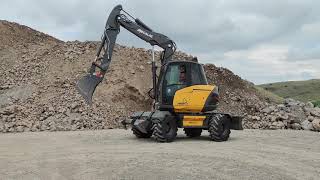 MeCALAC 15MWR Wheel Excavator: Excellent Compactness