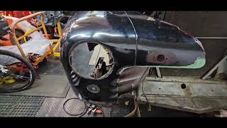 E:1 1947 Ford Deluxe Front Disassembly