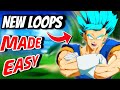 NEW VEGITO LOOPS MADE EASY!! (DBFZ) Vegito Combo Guide